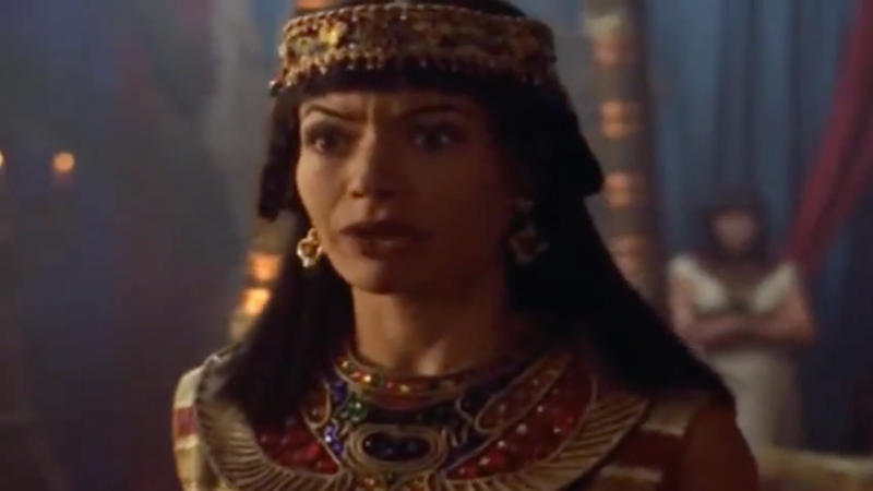Walk like an Egyptian.